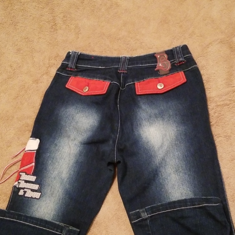 RAW BLUE women's flared jeans. Flare jeans